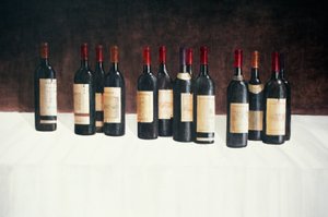 Paisaje de vinos, rojo, 2003